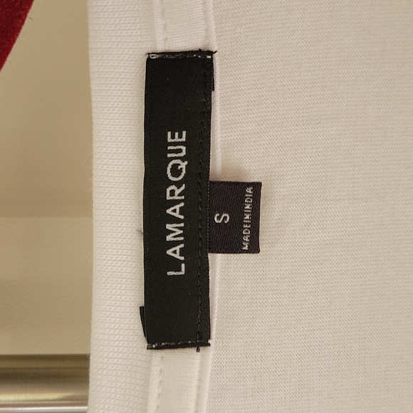 Lamarque White Short Sleeve Tee - Picture 2 of 7